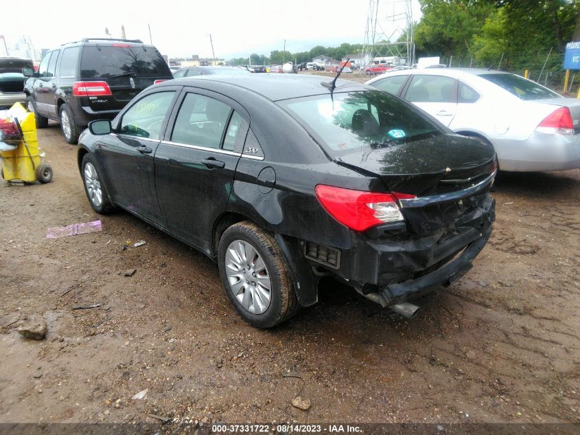 2013 CHRYSLER 200 LX - 1C3CCBAG6DN722209