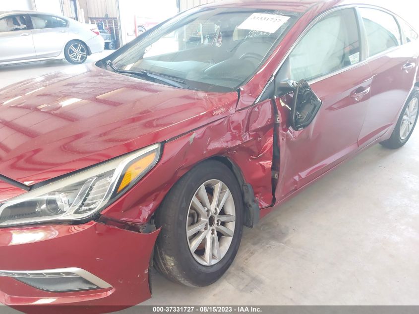 2015 HYUNDAI SONATA SE - 5NPE24AFXFH200244