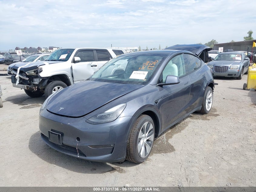 VIN 7SAYGDEE6PF622238 2023 TESLA MODEL Y