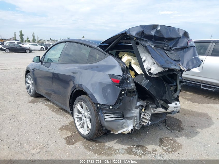 VIN 7SAYGDEE6PF622238 2023 TESLA MODEL Y