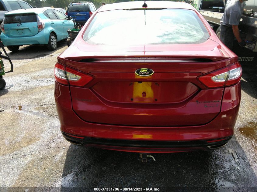 2013 FORD FUSION TITANIUM - 3FA6P0K95DR370020