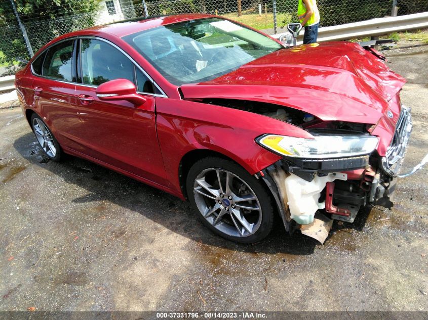 2013 FORD FUSION TITANIUM - 3FA6P0K95DR370020