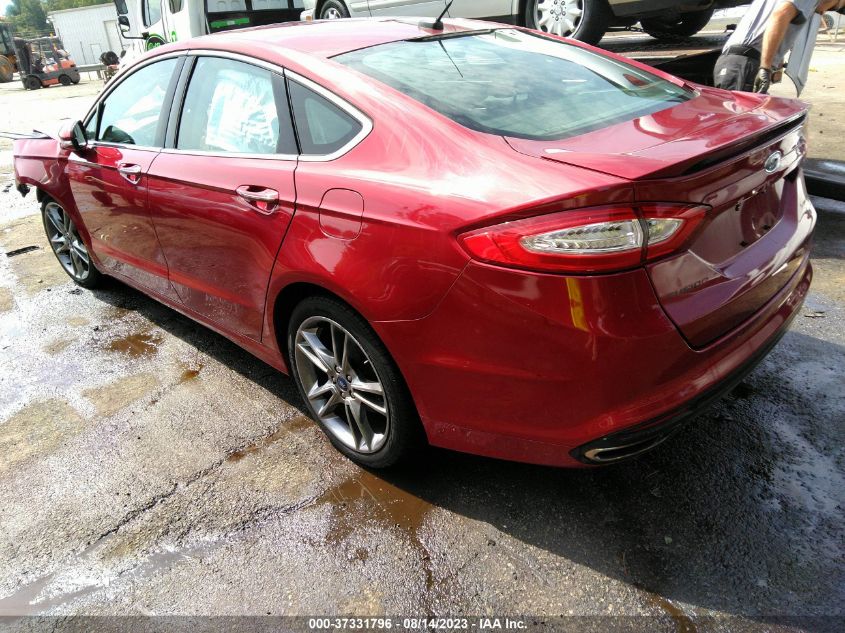 2013 FORD FUSION TITANIUM - 3FA6P0K95DR370020