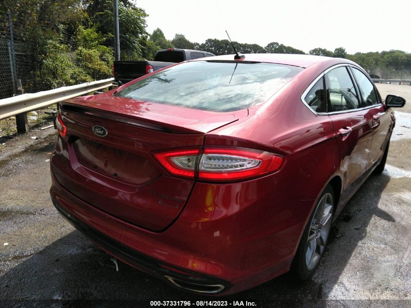 2013 FORD FUSION TITANIUM - 3FA6P0K95DR370020