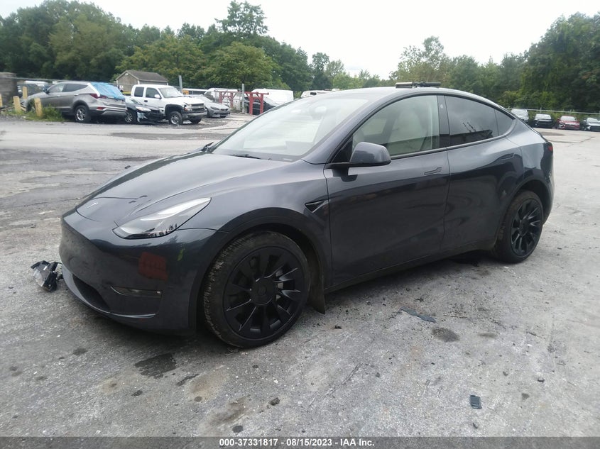 VIN 7SAYGAEE0PF756676 2023 TESLA MODEL Y LONG RANGE