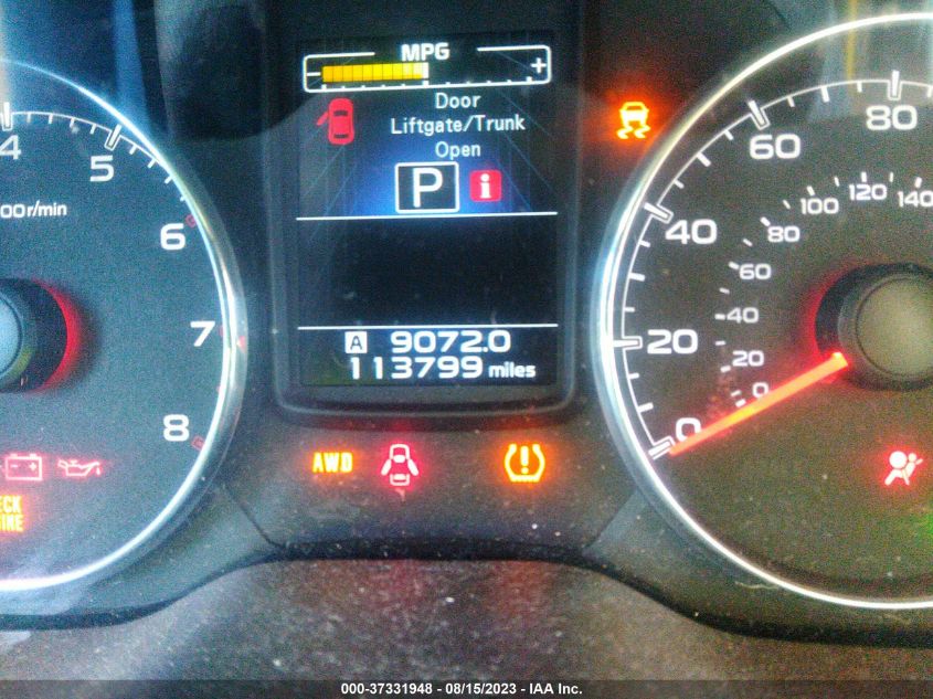 2014 SUBARU OUTBACK 2.5I LIMITED - 4S4BRBMC6E3224468