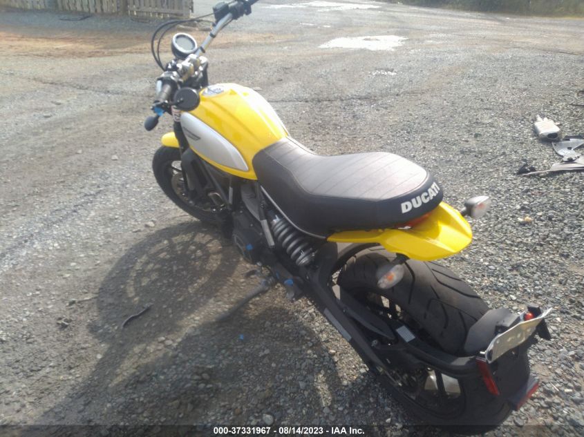 2015 DUCATI SCRAMBLER 800 ML015ANM4FT000548