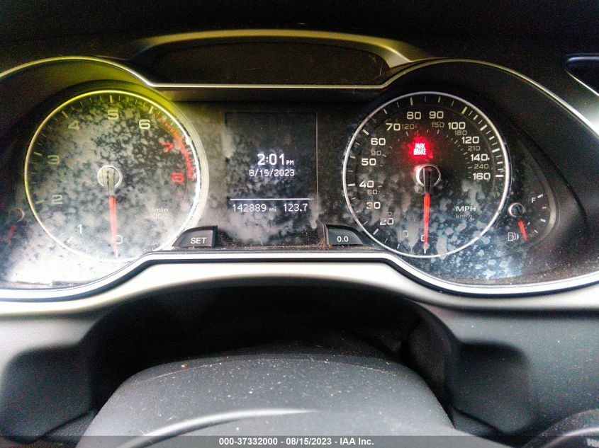 2013 AUDI A4 PREMIUM PLUS - WAUFFAFL7DN012331