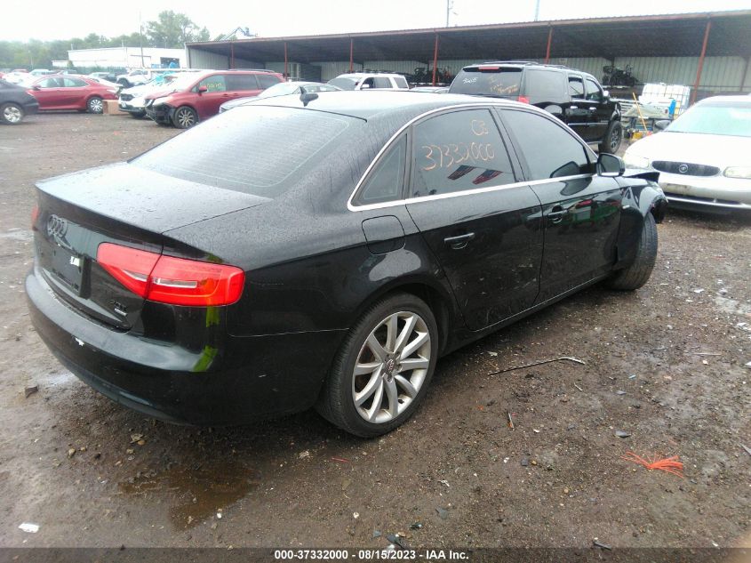 2013 AUDI A4 PREMIUM PLUS - WAUFFAFL7DN012331