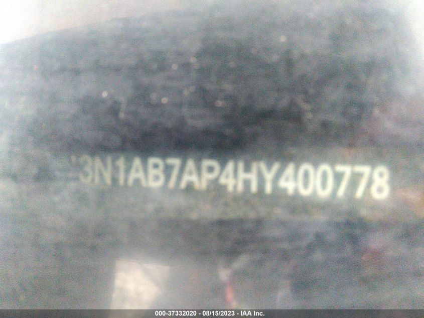 2017 NISSAN SENTRA S/SV/SR/SL - 3N1AB7AP4HY400778
