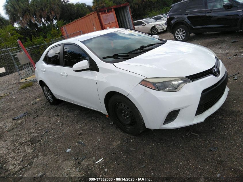 2014 TOYOTA COROLLA L/LE/LE PLS/PRM/S/S PLS - 2T1BURHE3EC147508