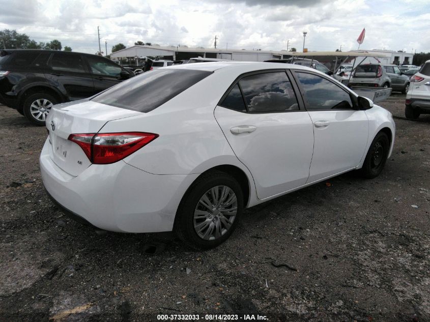 2014 TOYOTA COROLLA L/LE/LE PLS/PRM/S/S PLS - 2T1BURHE3EC147508