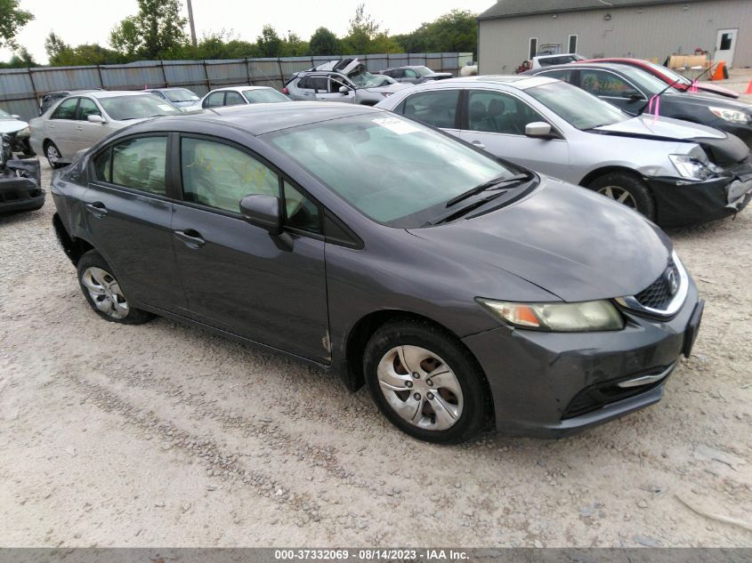 2014 HONDA CIVIC SEDAN LX - 19XFB2F54EE018681