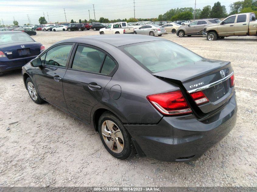 2014 HONDA CIVIC SEDAN LX - 19XFB2F54EE018681