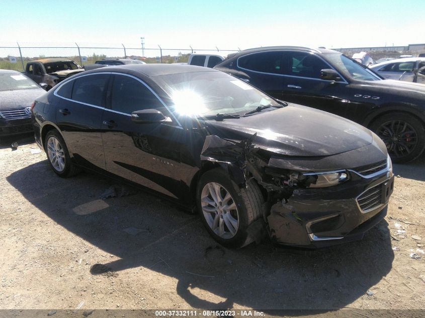 2018 CHEVROLET MALIBU LT - 1G1ZD5STXJF124512