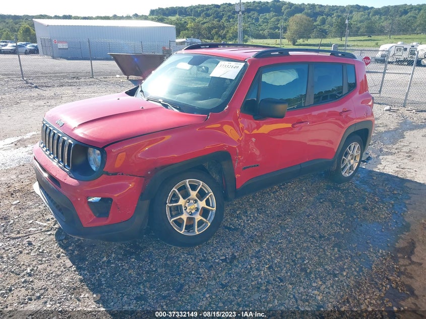 VIN ZACNJAA10LPL49249 2020 JEEP RENEGADE SPORT