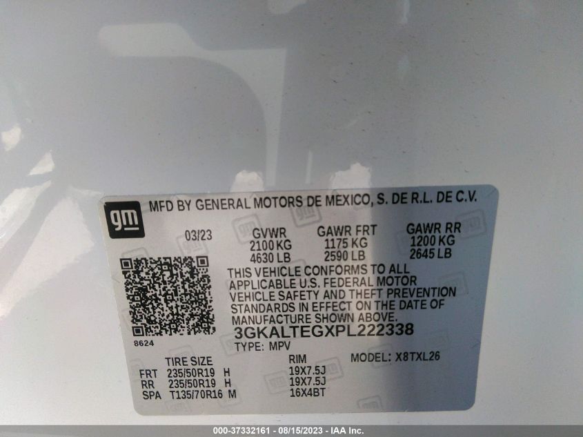 2023 GMC TERRAIN SLE - 3GKALTEGXPL222338