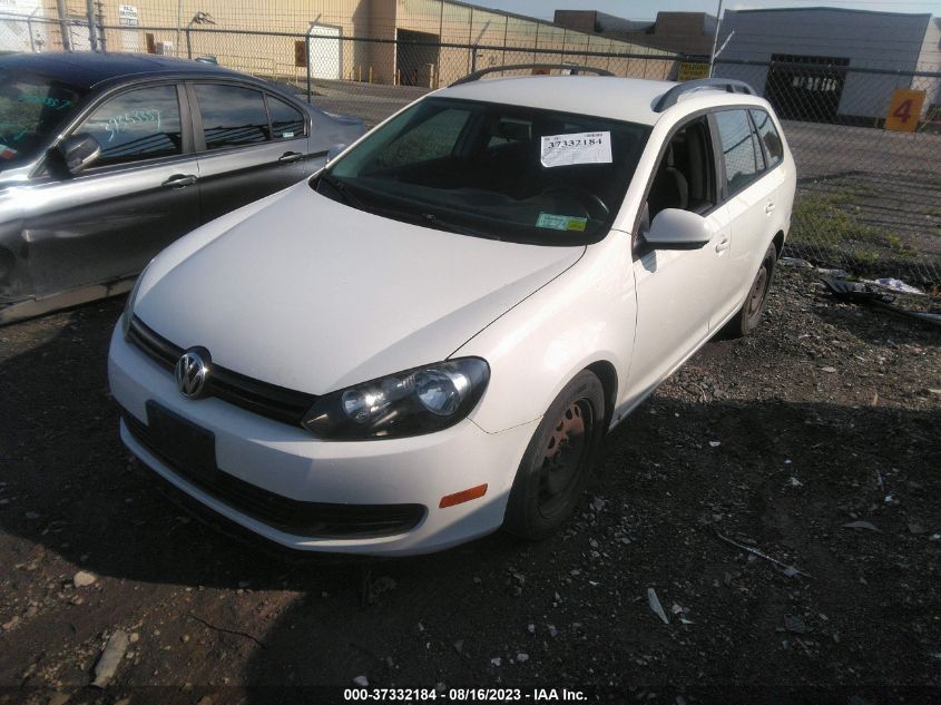 2013 VOLKSWAGEN JETTA SPORTWAGEN S - 3VWPP7AJ0DM666253