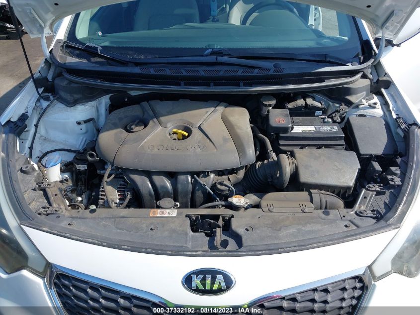 2016 KIA FORTE LX - KNAFX4A60G5462861