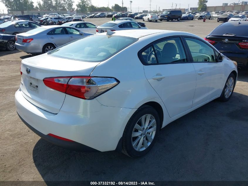 2016 KIA FORTE LX - KNAFX4A60G5462861