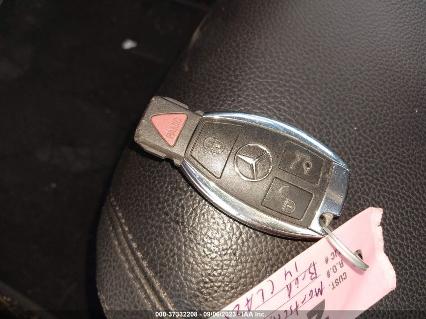 2014 MERCEDES-BENZ CLA-CLASS CLA 250 WDDSJ4EB3EN081678
