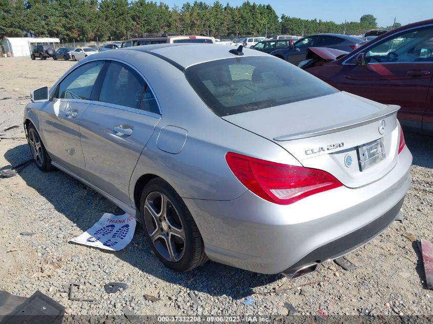 2014 MERCEDES-BENZ CLA-CLASS CLA 250 WDDSJ4EB3EN081678