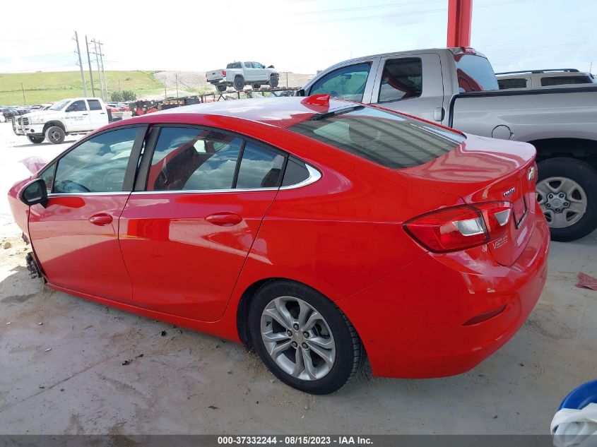 2019 CHEVROLET CRUZE LT - 1G1BE5SM1K7120738