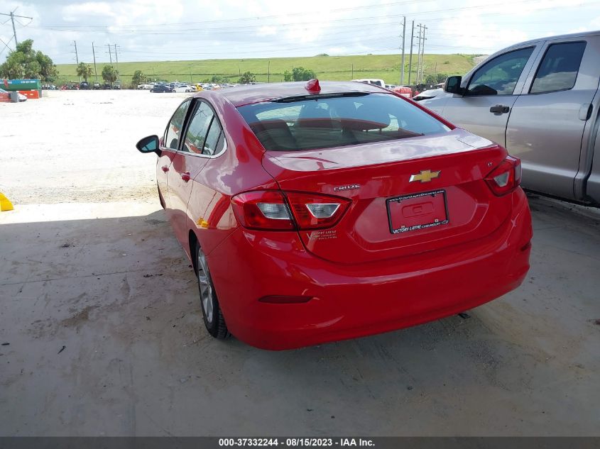 2019 CHEVROLET CRUZE LT - 1G1BE5SM1K7120738