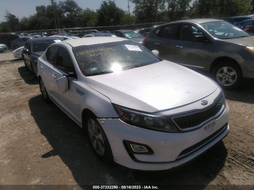 2014 KIA OPTIMA HYBRID LX - KNAGM4AD4E5064688