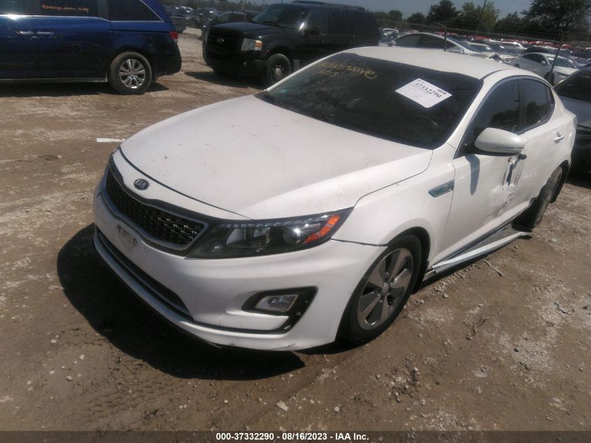 2014 KIA OPTIMA HYBRID LX - KNAGM4AD4E5064688