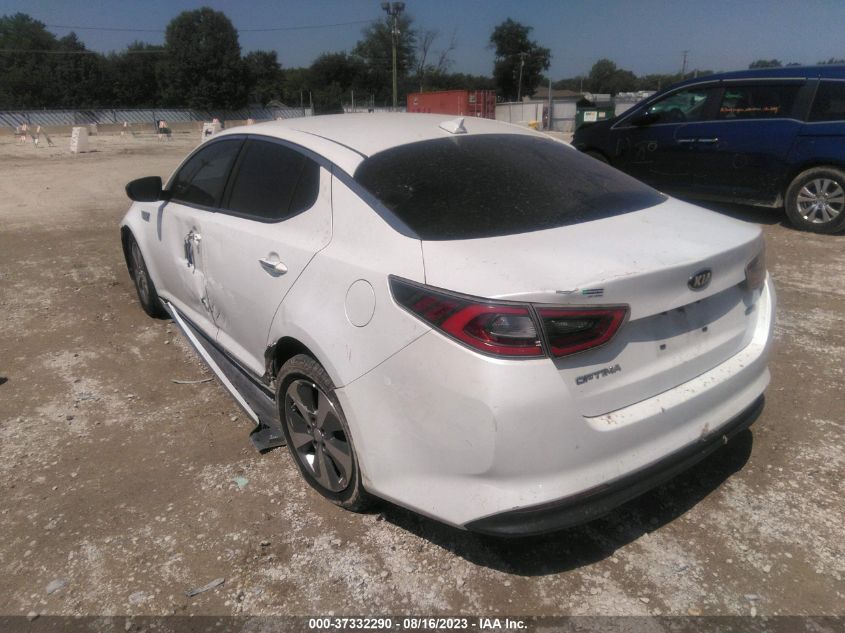 2014 KIA OPTIMA HYBRID LX - KNAGM4AD4E5064688