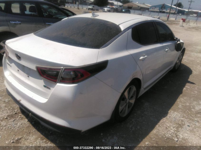 2014 KIA OPTIMA HYBRID LX - KNAGM4AD4E5064688
