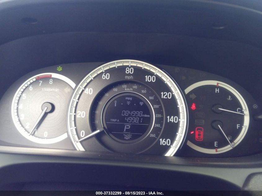 2017 HONDA ACCORD SEDAN EX-L - 1HGCR2F84HA012395