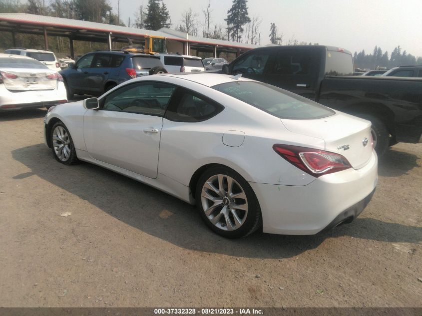 2013 HYUNDAI GENESIS COUPE 2.0T PREMIUM KMHHT6KD6DU107562
