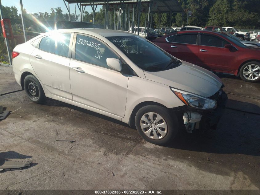 2016 HYUNDAI ACCENT SE - KMHCT4AE6GU156726