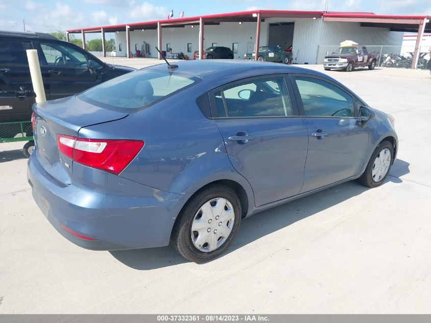 2016 KIA RIO LX - KNADM4A33G6661791