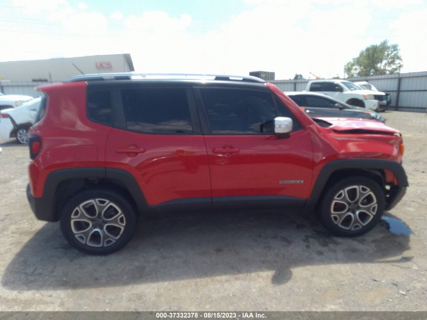 2015 JEEP RENEGADE LIMITED - ZACCJBDT0FPB69103