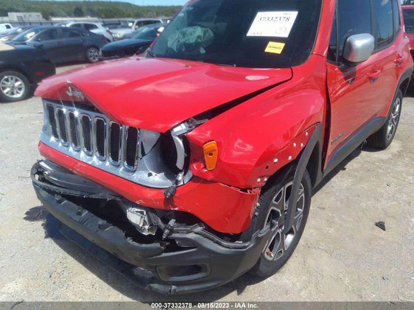 2015 JEEP RENEGADE LIMITED - ZACCJBDT0FPB69103