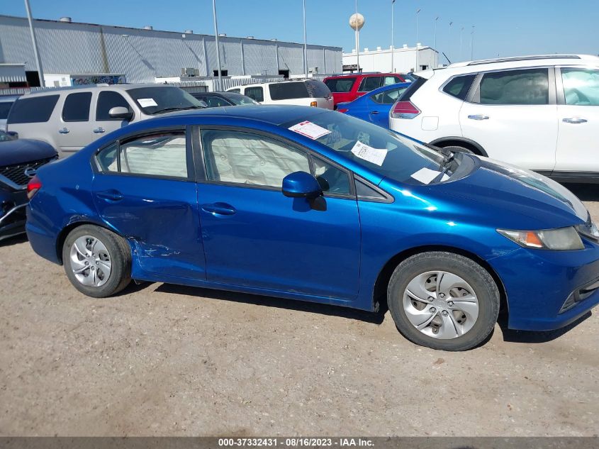 2013 HONDA CIVIC SDN LX - 19XFB2F57DE040690
