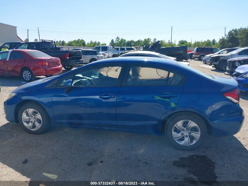 2013 HONDA CIVIC SDN LX - 19XFB2F57DE040690