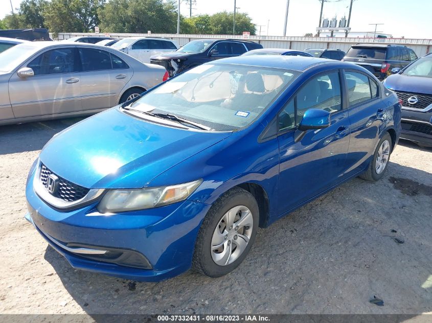 2013 HONDA CIVIC SDN LX - 19XFB2F57DE040690