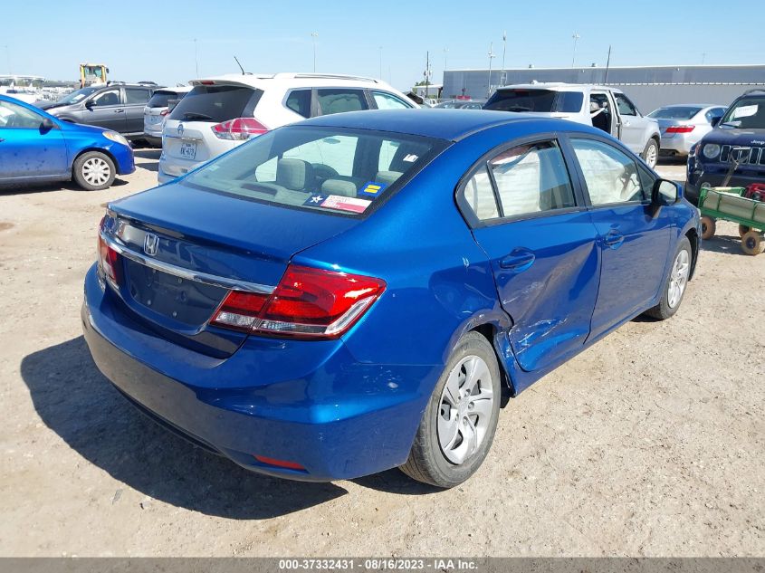 2013 HONDA CIVIC SDN LX - 19XFB2F57DE040690