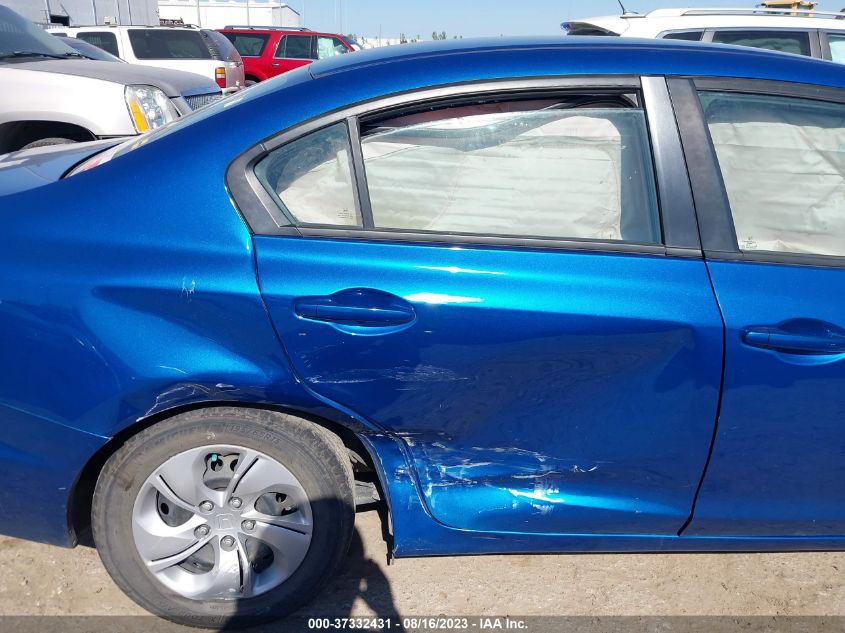 2013 HONDA CIVIC SDN LX - 19XFB2F57DE040690
