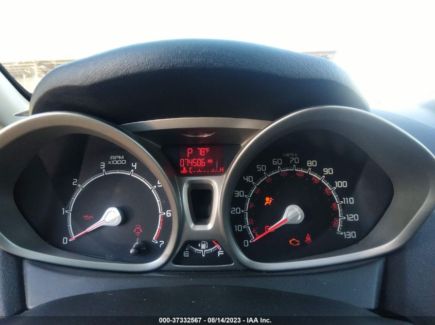 2013 FORD FIESTA SE - 3FADP4BJ1DM220783