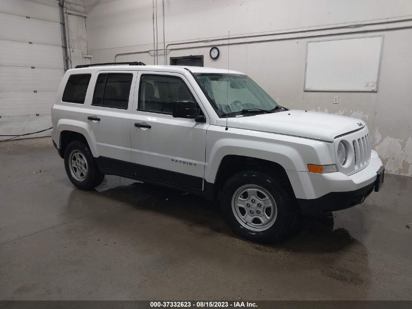 2017 JEEP PATRIOT SPORT - 1C4NJRBB8HD127492