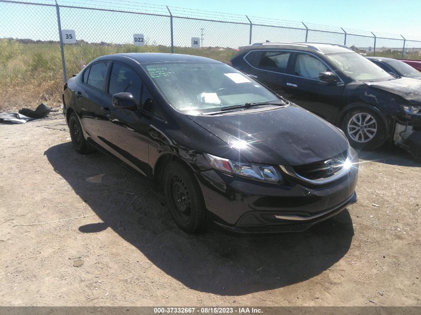 2013 HONDA CIVIC SDN LX - 2HGFB2F59DH567670