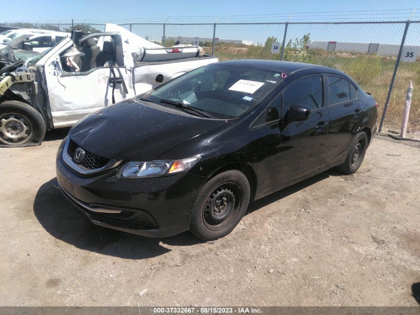 2013 HONDA CIVIC SDN LX - 2HGFB2F59DH567670