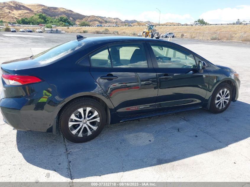 2022 TOYOTA COROLLA HYBRID LE - JTDEAMDE0NJ060023