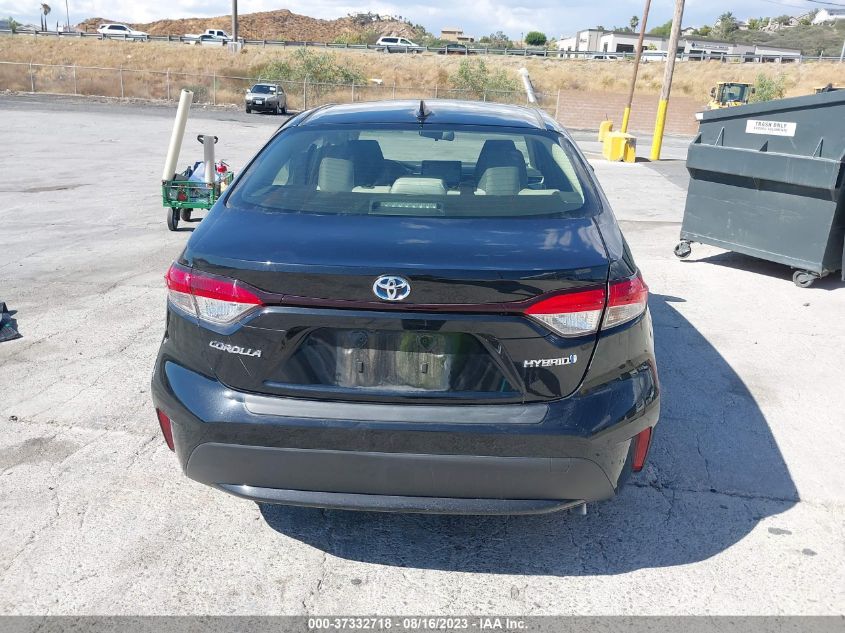 2022 TOYOTA COROLLA HYBRID LE - JTDEAMDE0NJ060023