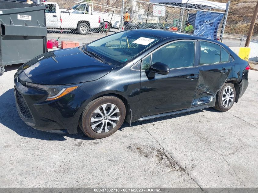 2022 TOYOTA COROLLA HYBRID LE - JTDEAMDE0NJ060023